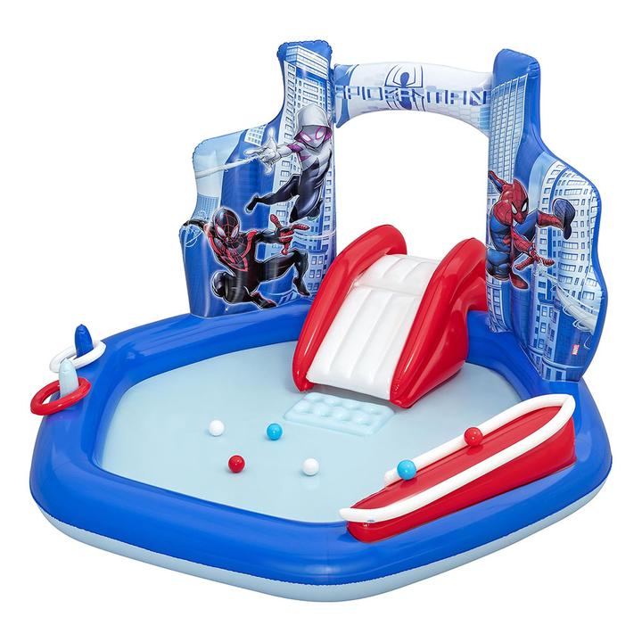 Centro De Juegos Acuático Bestway Inflable Marvel Spider-Man 2.11 M