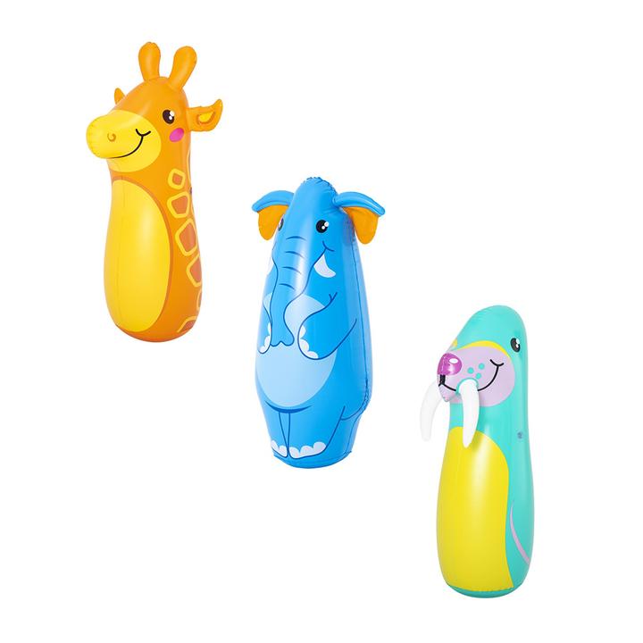 Juguete Inflable Infantil Bestway Animal Bop Bags