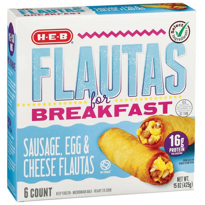 Flautas Huevo Y Salchicha 6 Pz