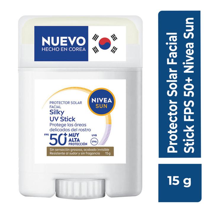 Nivea Sun Silky Uv Stick Spf 50 + 15g Nivea Sun 18 Gr