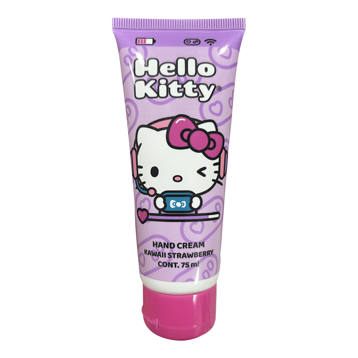 Crema De Manos Kawaii Strawberry Hello Kitty 75 Ml