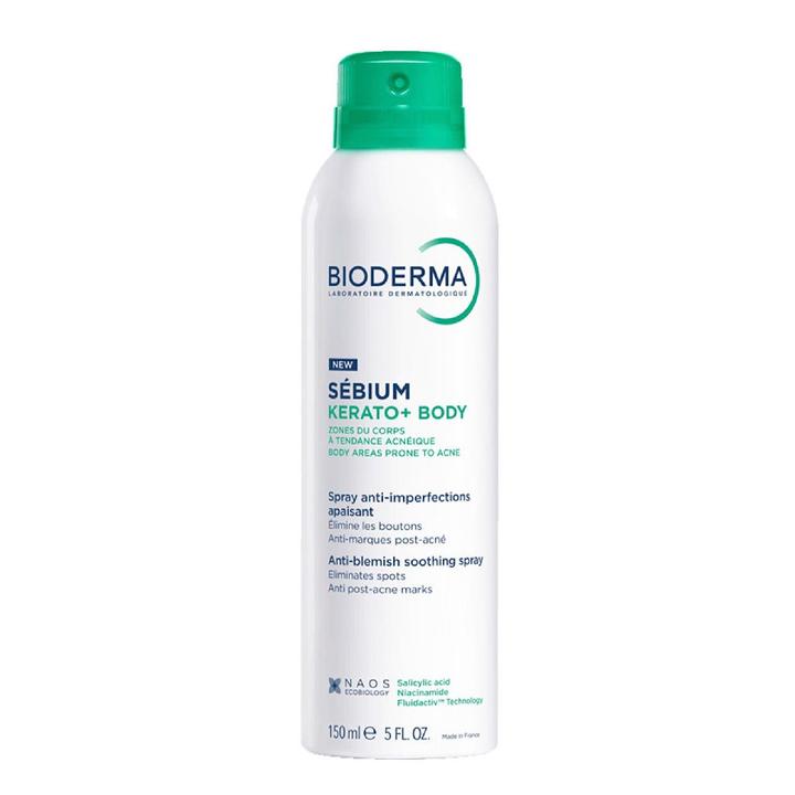 Bioderma Sébium Kerato+ Body Spray Para Combatir Acné Corporal 150 Ml