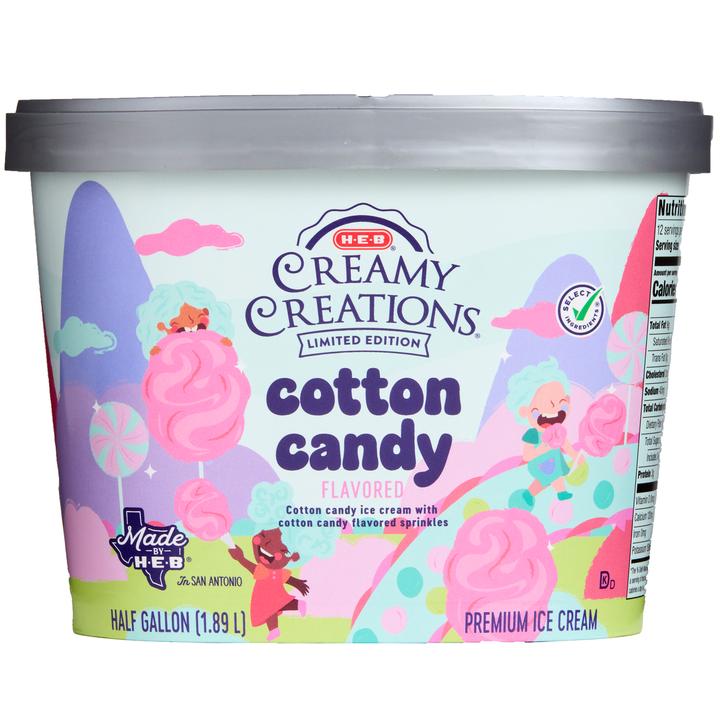 Heb Helado Cotton Candy 1.89 L