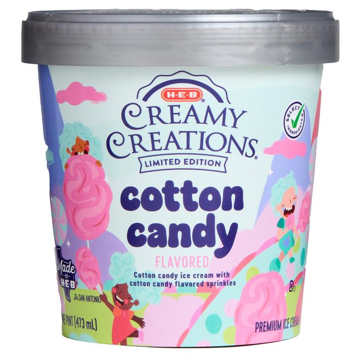 Heb Helado Cotton Candy 473 Ml