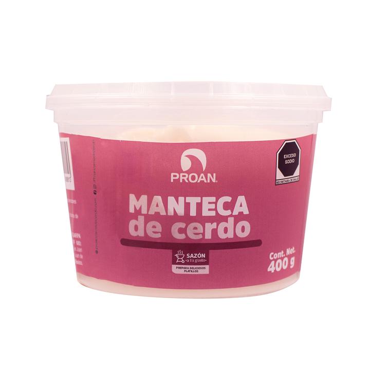 Proan Manteca De Cerdo 400 G