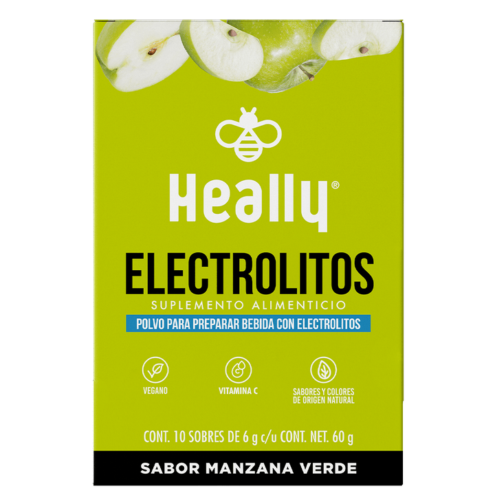 Electrolitos Manzana Verde 10 Pz