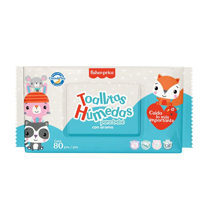 Toallitas Húmedas Para Bebés 80 Pz