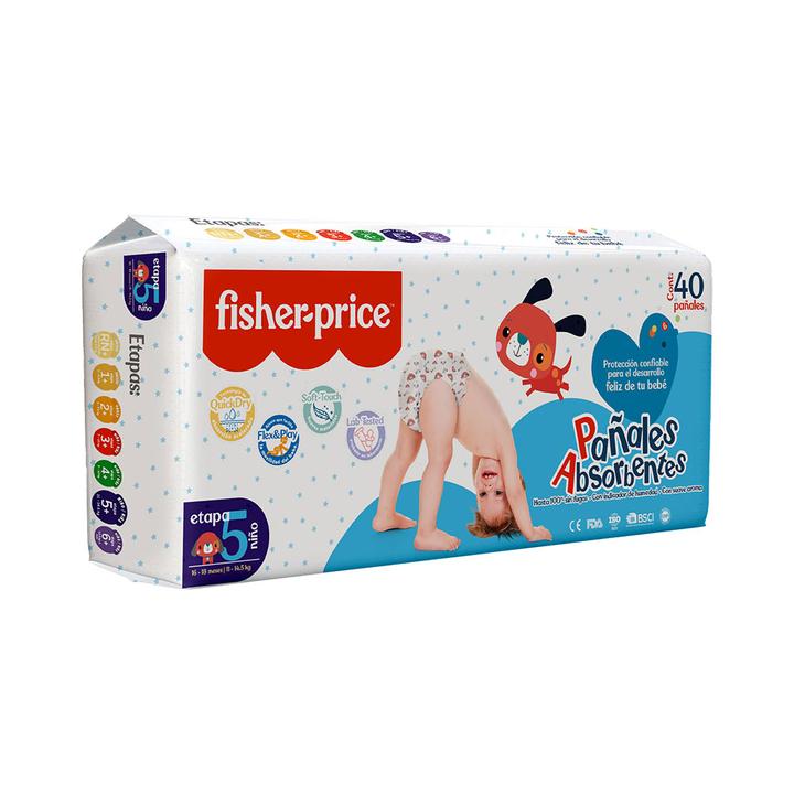 Pañal Etapa 5 Niño 40 Pz