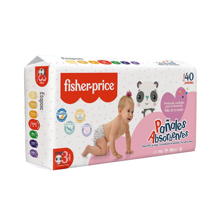 Pañal Etapa 3 Niña 40 Pz