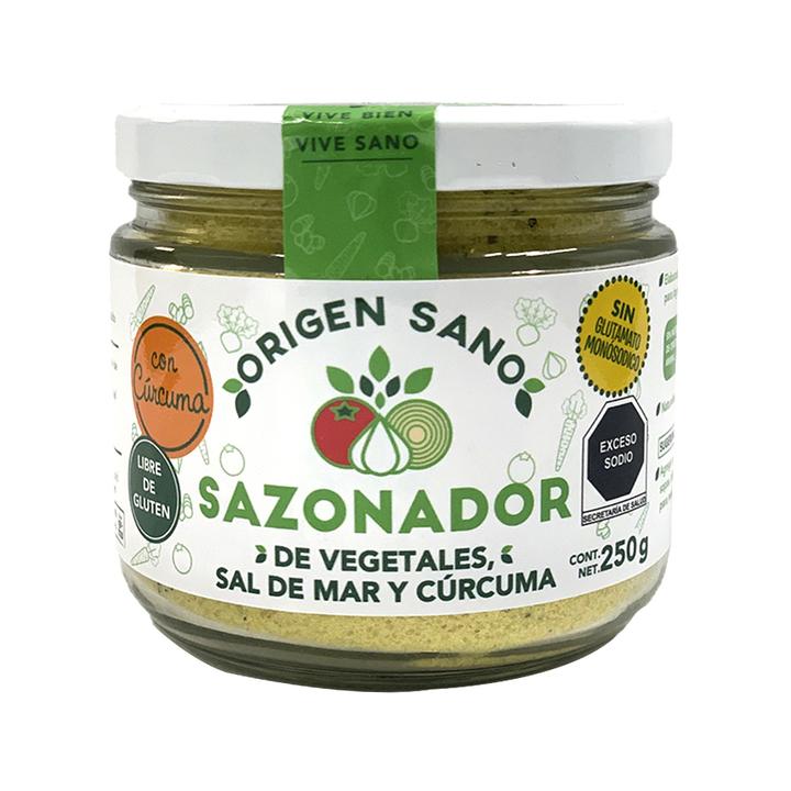 Sazonador De Vegetales Origen Sano 250 G