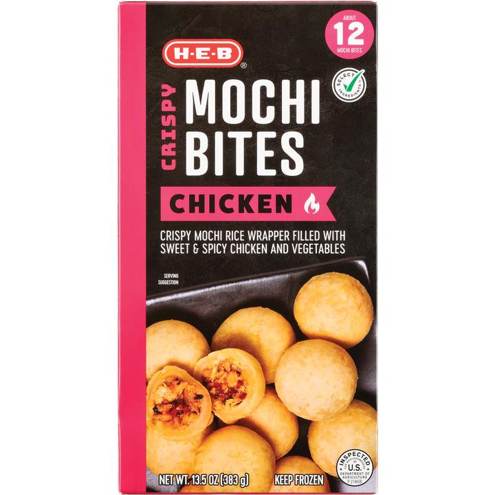 Heb Crispy Mochi Bites Pollo 383 G