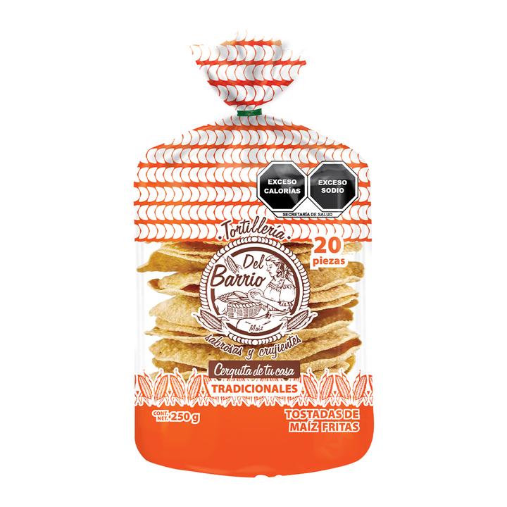 Tostada Tradicional 20 Pz 250 Gr