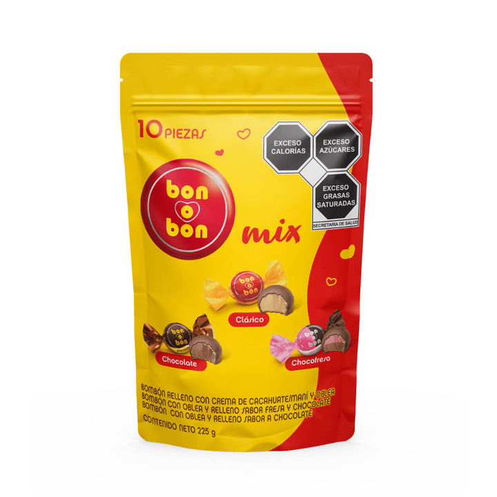 Bon O Bon Mix Sabores 10 Pz Bon O Bon Mix Sabore 10 Pz
