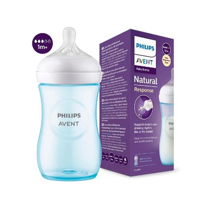 Avent Biberon Natural Response 9oz Azul 1 Un
