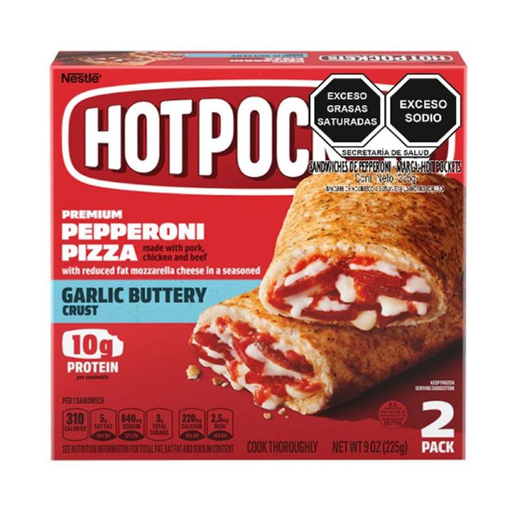 Pizza Pepperoni Hot Pockets 2 Pack
