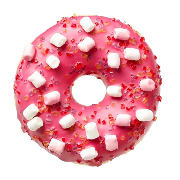 Dona Sabor Fresa Con Nube Azucar