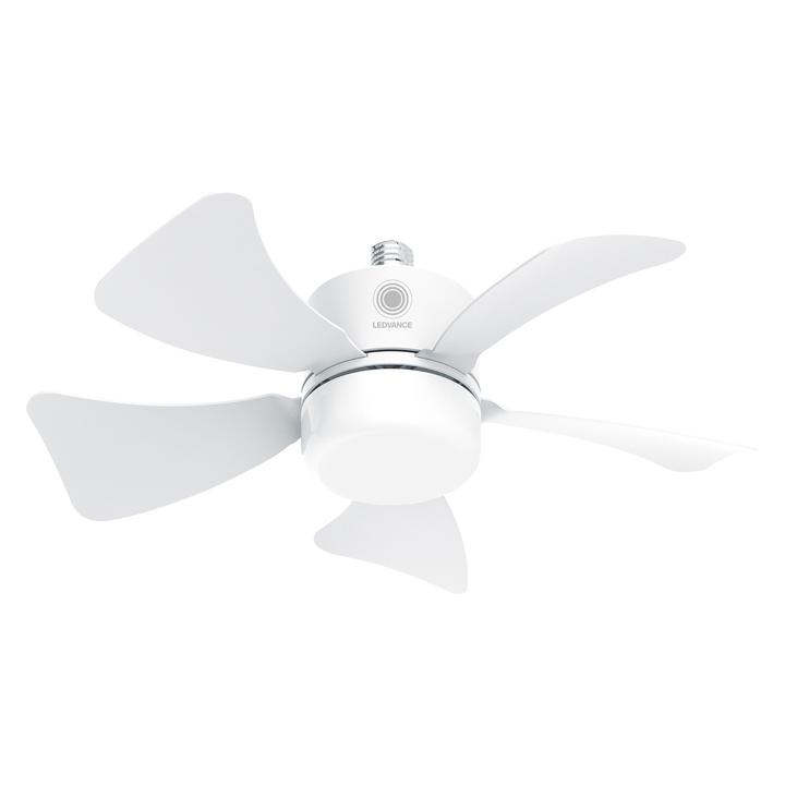 Lámpara Con Ventilador Ledvance Color Blanco