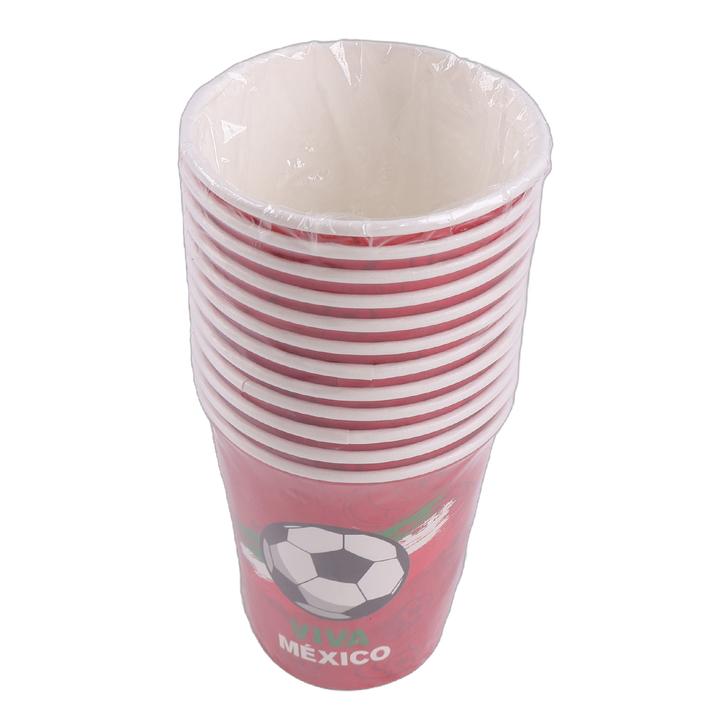 Vaso Con Diseño De México 12 Pz