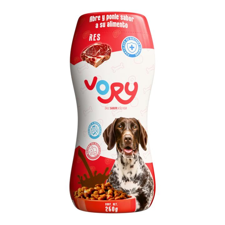 Aderezo Para Mascotas Vory Sabor Res 260 G
