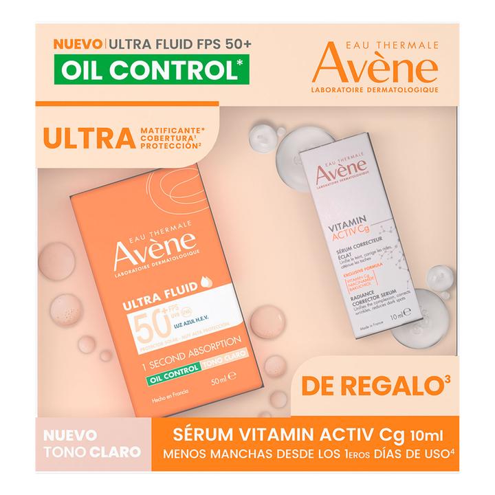 Av Kit Ultrafluid Oil Control Tono Claro 60 Ml A 60 Ml
