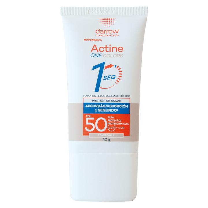 Actine One Colors Spf50 Claro 40g 40 Gr