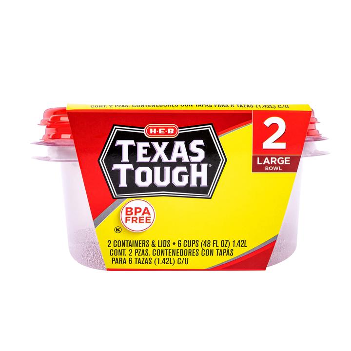 Contenedores De Plástico De 48 Oz Con 2 Pz