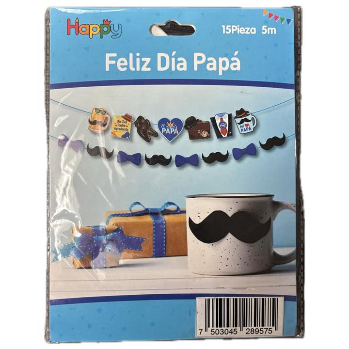 Banderin Del Dia Del Padre Impreso 1 Pz