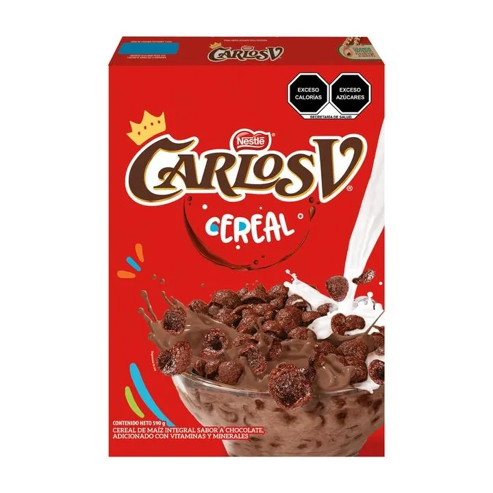 Carlos V Cereal Nestle Sabor Chocolate 590 G