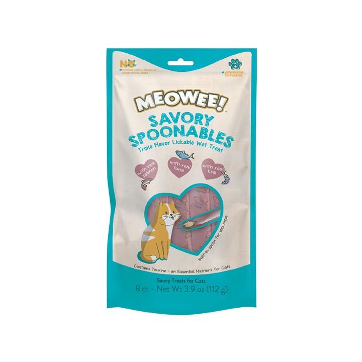 Meowee Savory Spoonables Salmon Tuna Crill 102 G