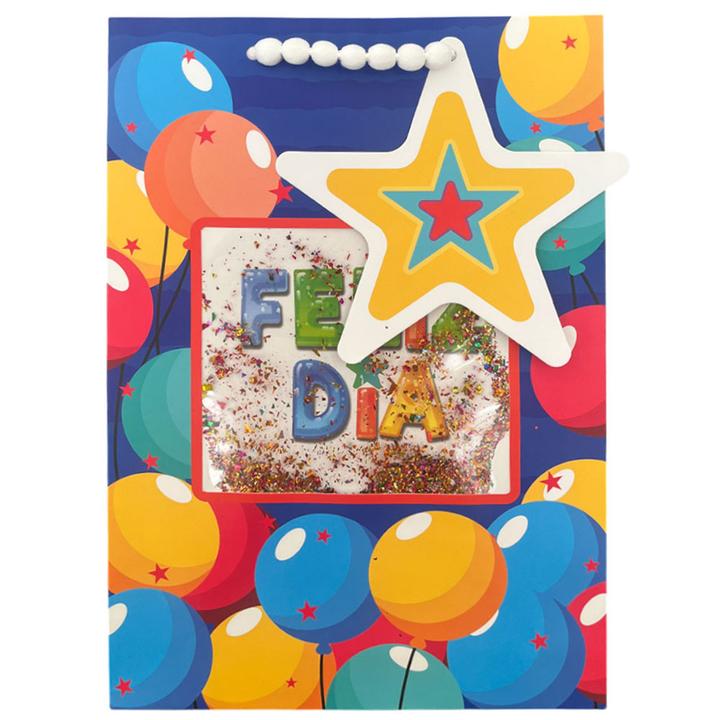 Bolsa Con Acabados Ventana 3d Mediana D2 1 Pz