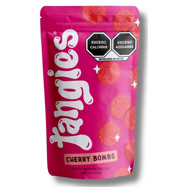 Dulces Enchilados Tangies Cherry Bombs 200 G