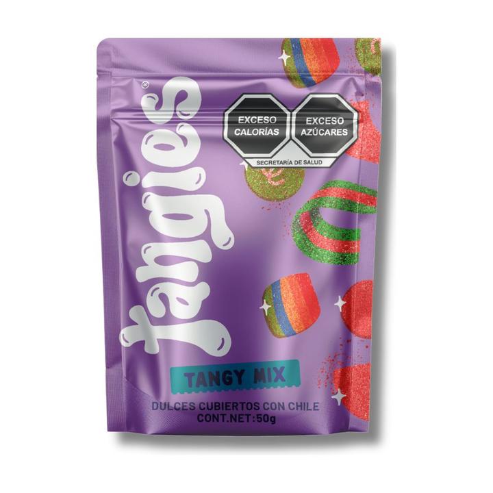Dulces Enchilados Tangies Tangy Mix Snack Size 50 G