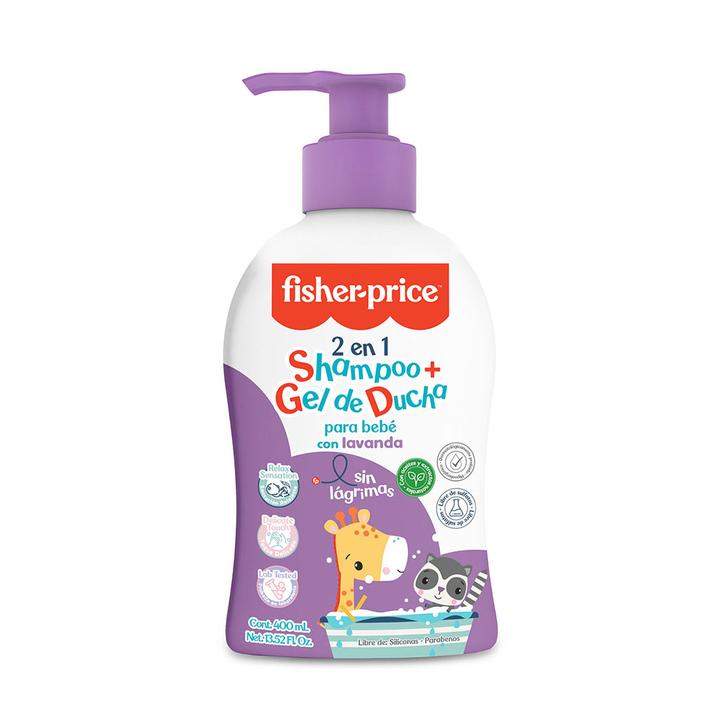 Gel Para Ducha Lavanda Para Bebés 400 Ml