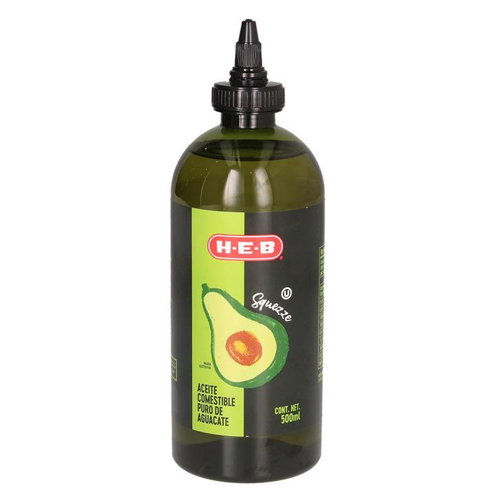 Aceite De Aguacate Squeeze 500 Ml
