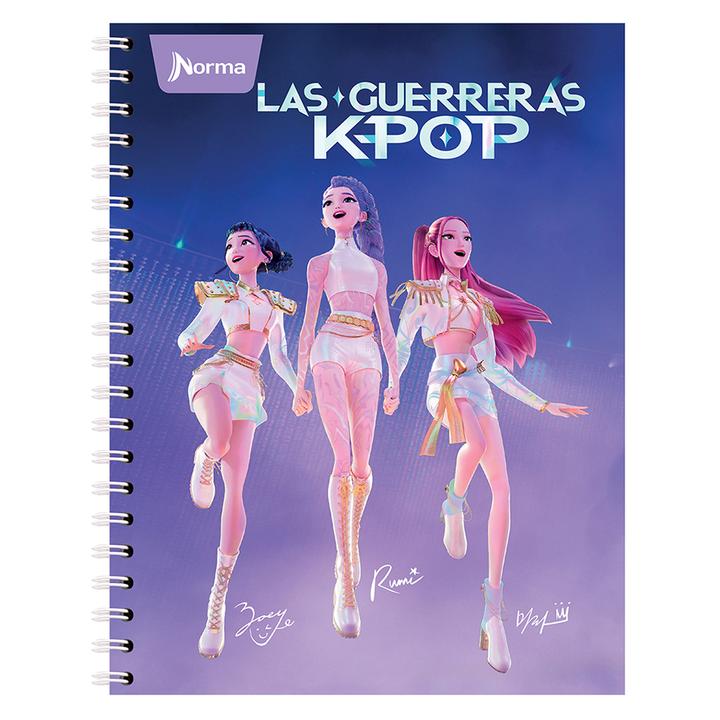 Cuaderno Americano Norma Las Guerreras K-Pop Raya