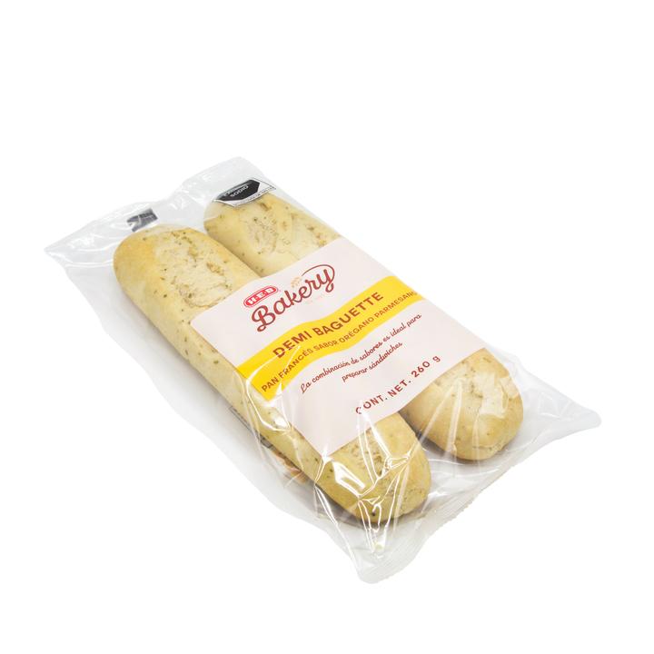 Heb Bakery Demi Baguette Oregano Parmesano 260 G