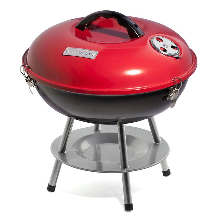 Asador Portátil Rojo De Carbón 36 Cm 1 Pz