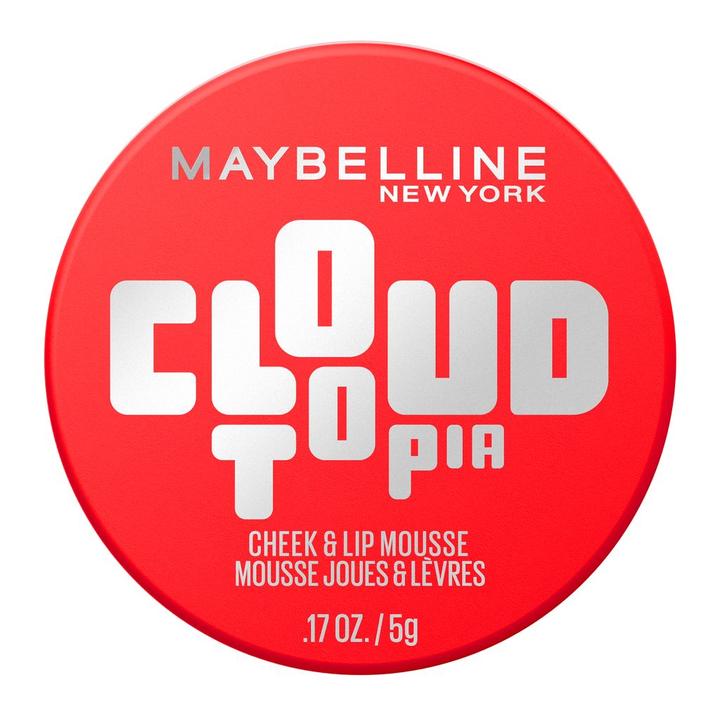 Rubor En Mousse Maybelline Cloudtopia Tono Divine Crimson