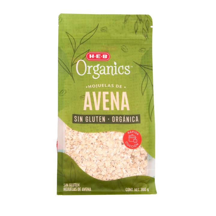 Avena Orgánica Sin Gluten Rápida Cocción 300 G