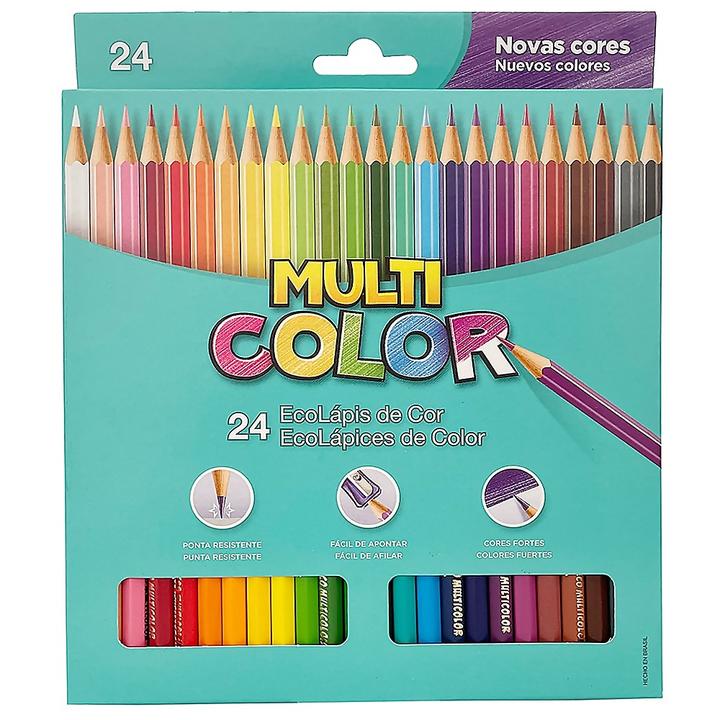 Multicolor C/24 Multicolor Lapiz De Color C/24 6 Cj