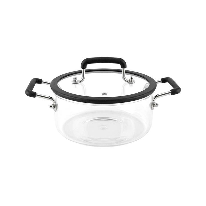 Olla De Borosilicato Con Tapa De 2.5 L 1 Pz