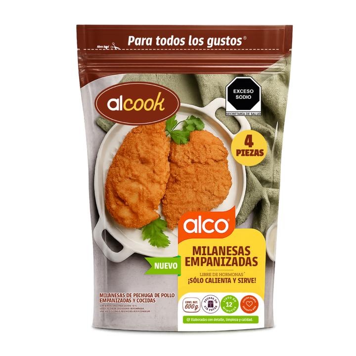 Alco Milanesa De Pollo Empanizada 4 Pz