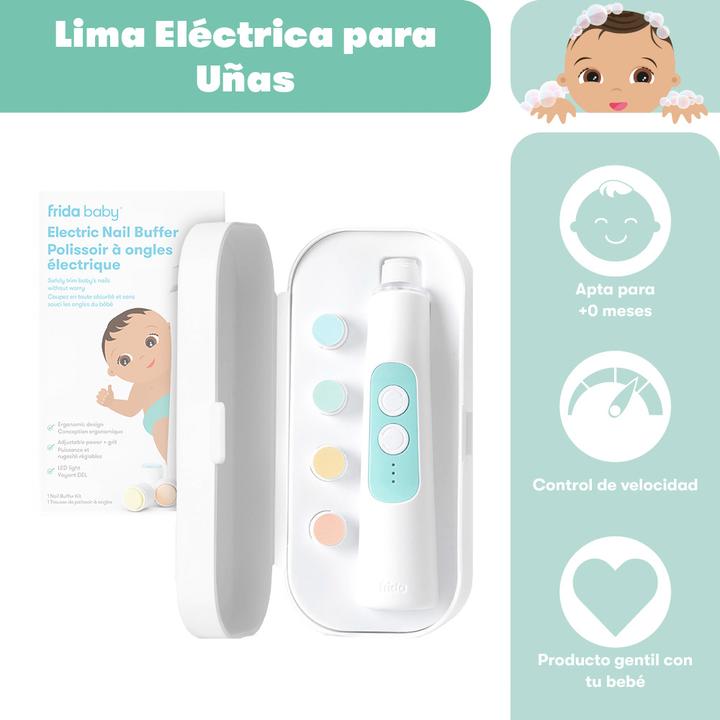 Lima Eléctrica Para Uñas Frida Baby Eléctrica Pa 1 Pz