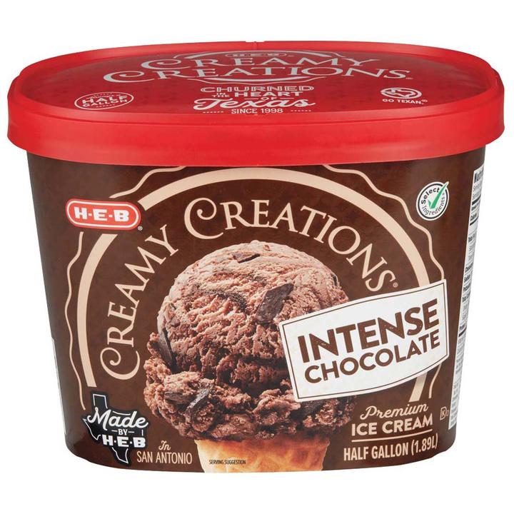 Heb Helado Sabor Chocolate Intenso 1.89 L
