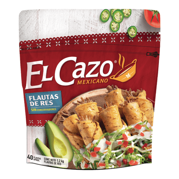 Flautas De Res 40 Pz