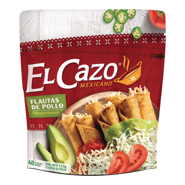 Flautas De Pollo 40 Pz