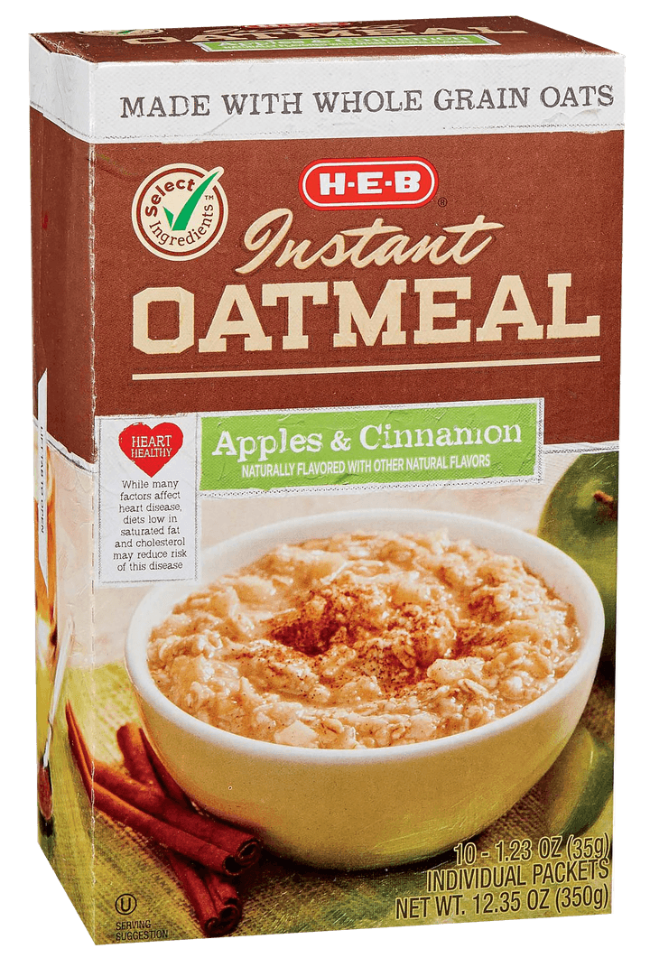 Heb Avena Instantanea Manzana Canela 350 G