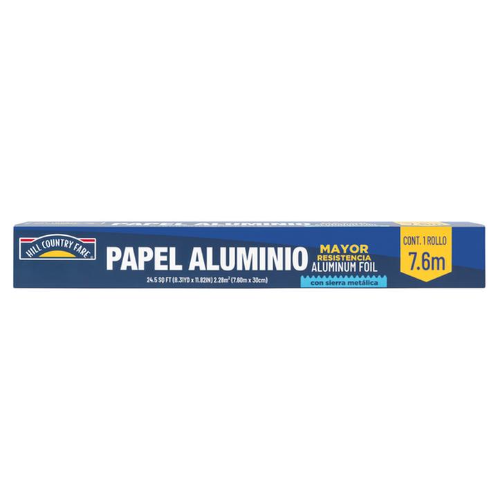 Hcf Papel Aluminio Con Sierra Metálica 1 Pz