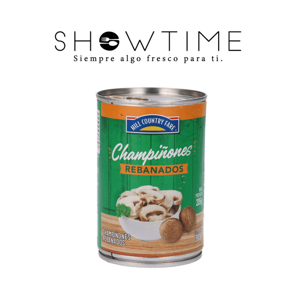 Hcf Champiñones Rebanados En Lata 380 G