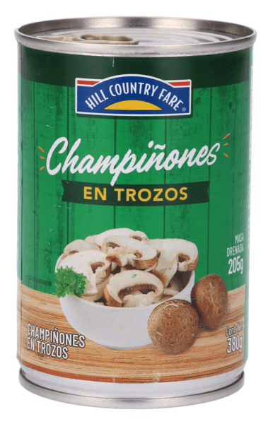 Hcf Champiñones En Trozos En Lata 380 G